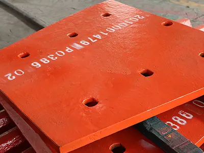 jaw crusher side plate